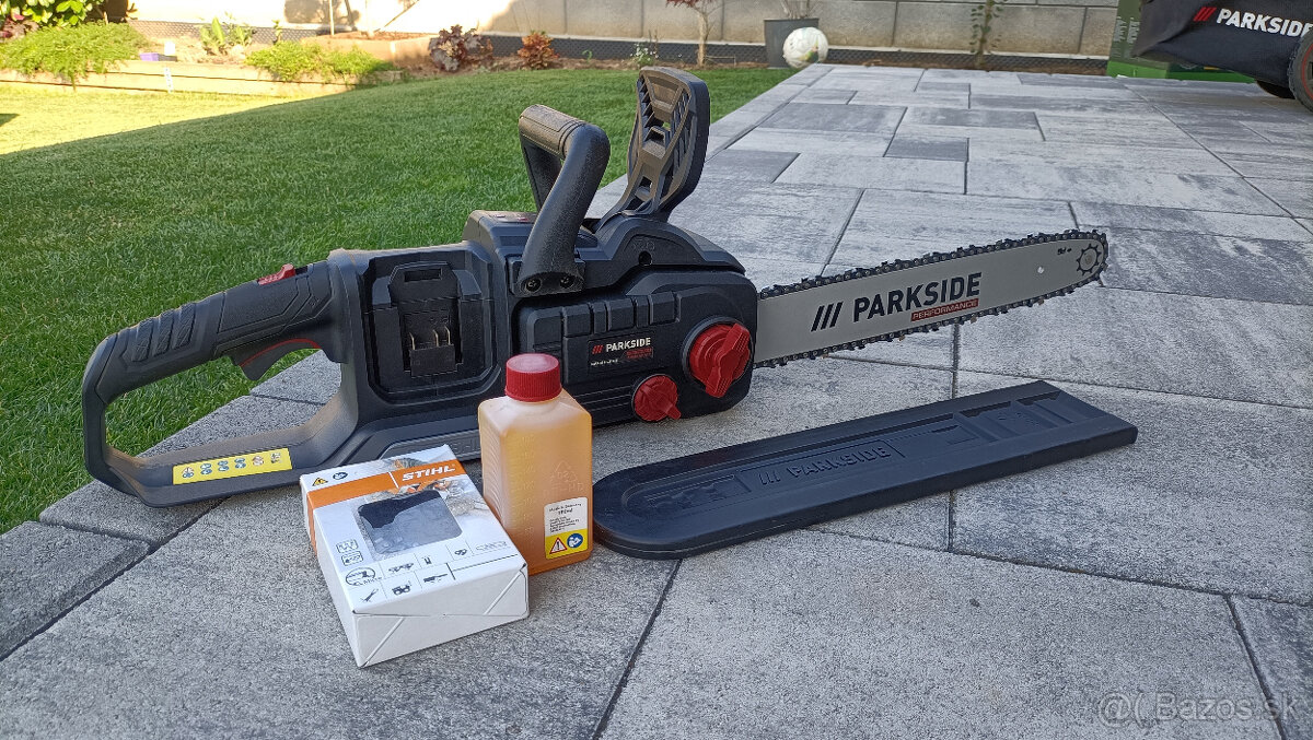 Aku píla PARKSIDE PERFORMANCE PKSA 40-Li A1 + náhradná reťaz
