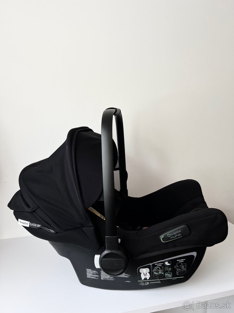 Bugaboo Turtle Air by Nuna autosedačka Black