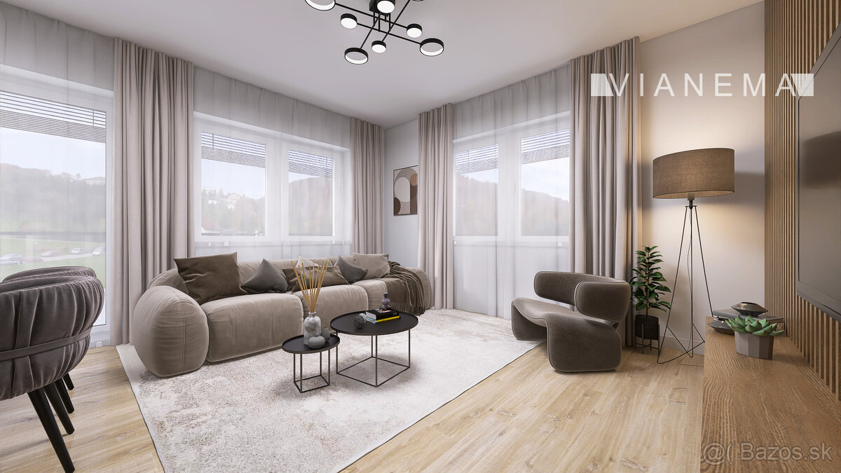 IBA U NÁS Na predaj výnimočný RD s úžit. 121m2 a poz. 517m2