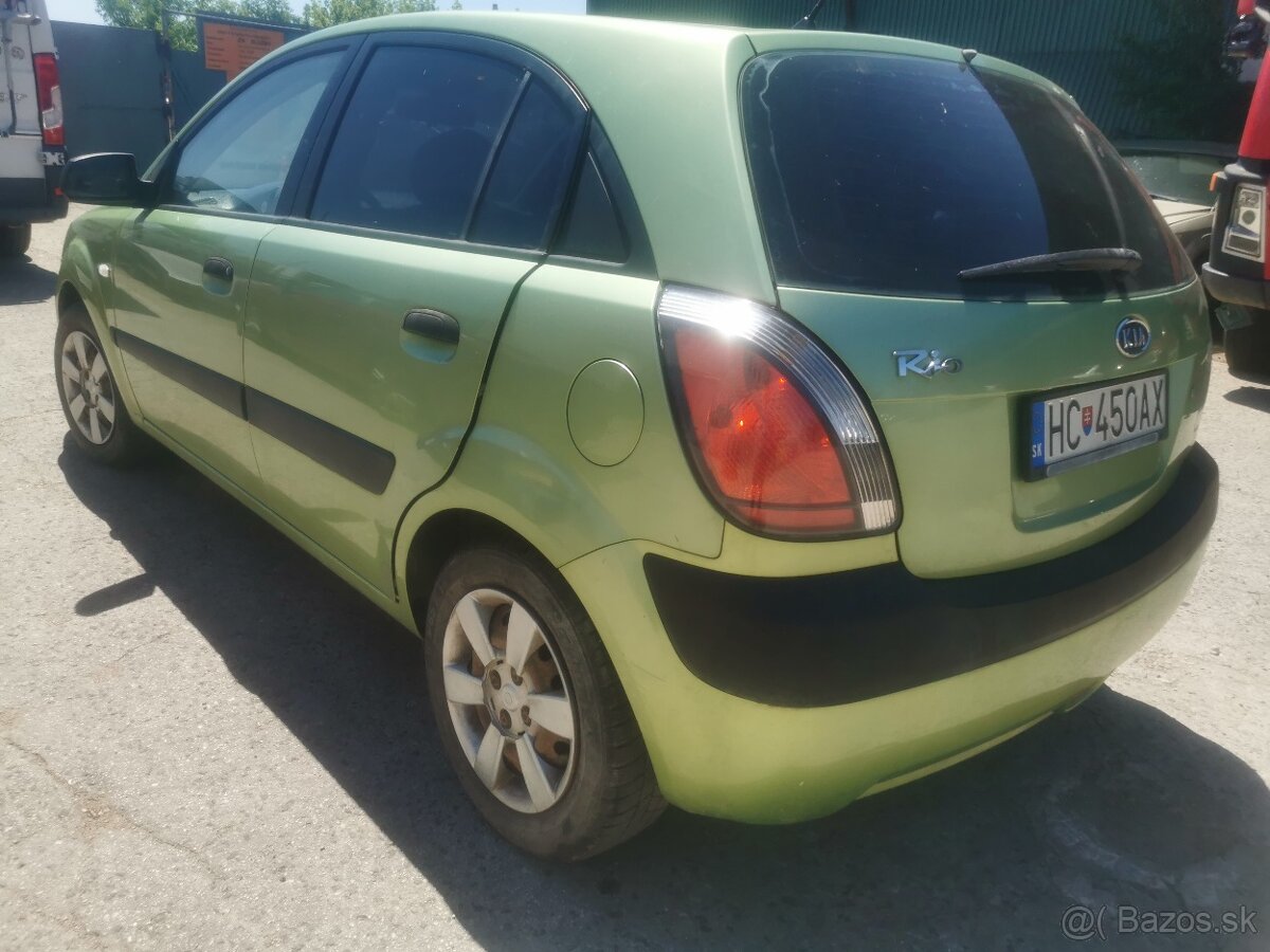Kia rio 1.4i 173000km, rok vyroby 2007