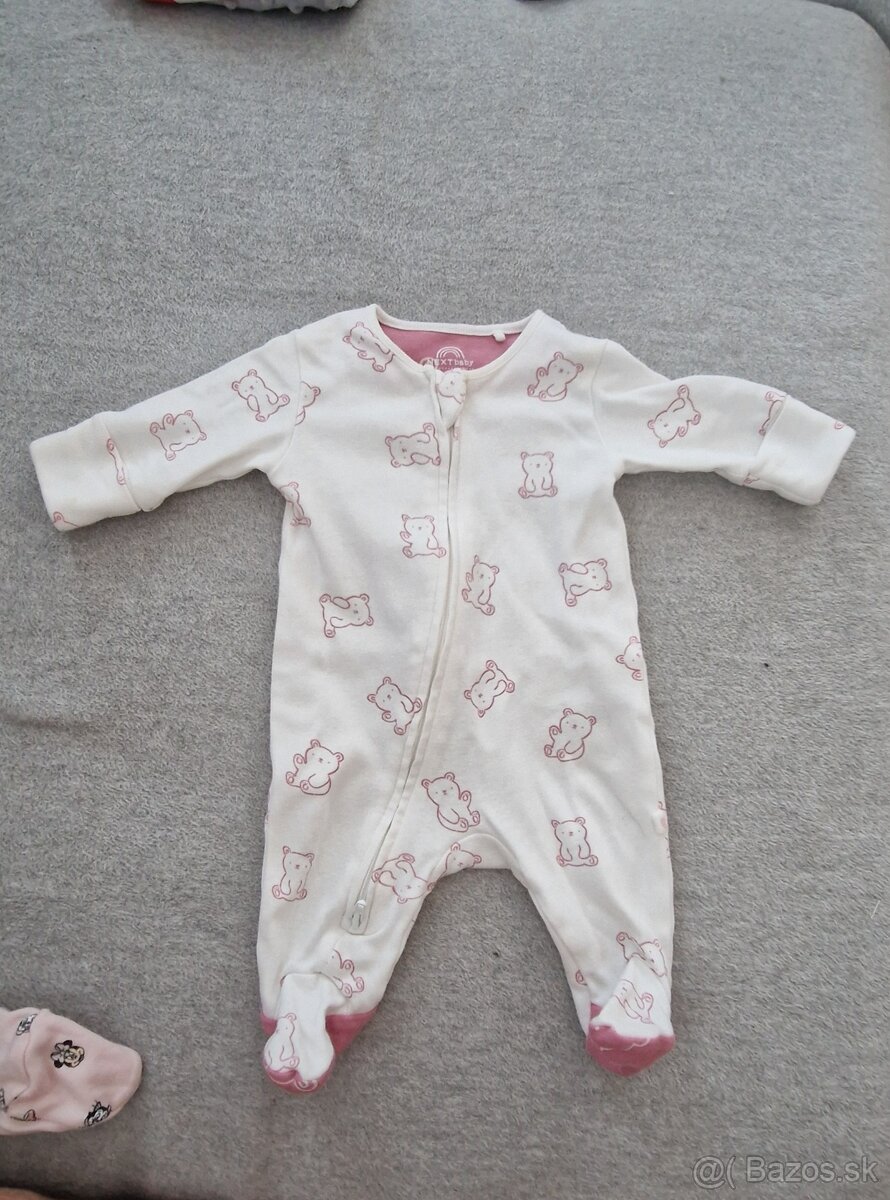 Detske dupacky Next na zips, 50 cm, 100% bavlna