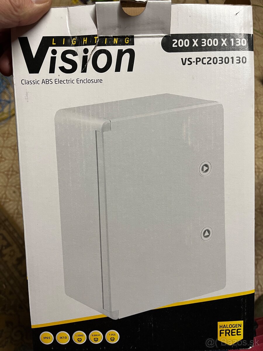 Elektroinštalačná krabica Vision 200x300x130 na klicik