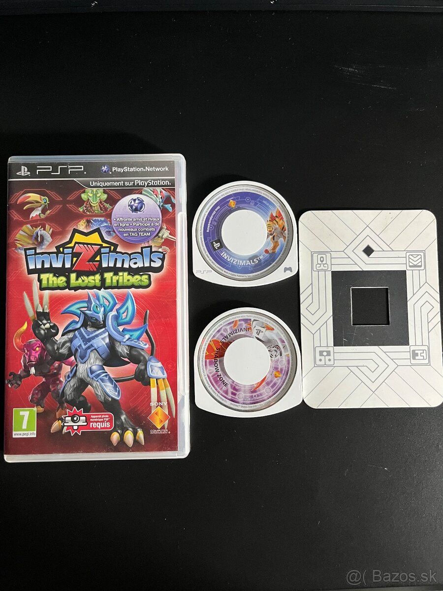 Invizimals The Lost Tribes + 2 Invizimals UMD + AR Karta