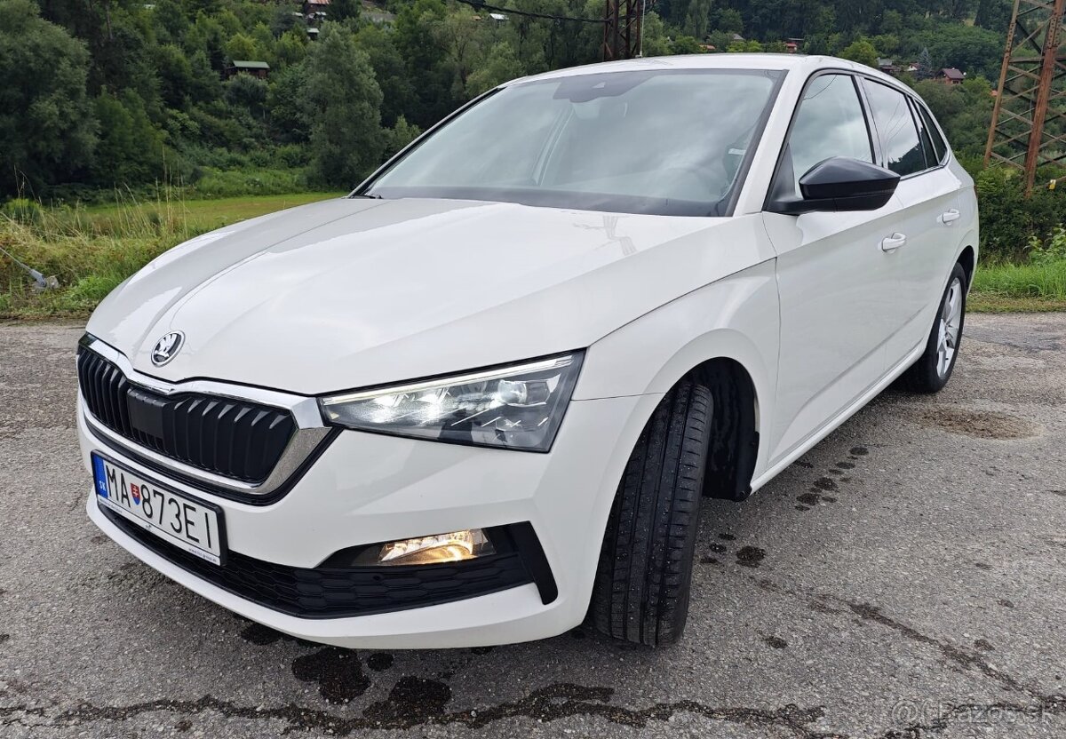Škoda Scala 1.0 TSI, Ambition, Pôvodný lak, LED svetlomety
