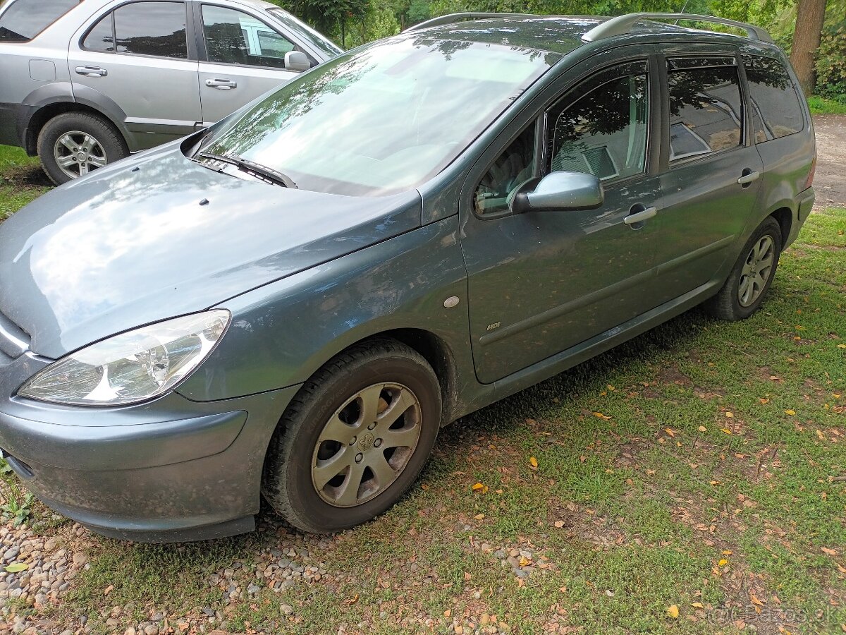 PEUGEOT 307 SW, 1.6 HDi, 66kW, 2005