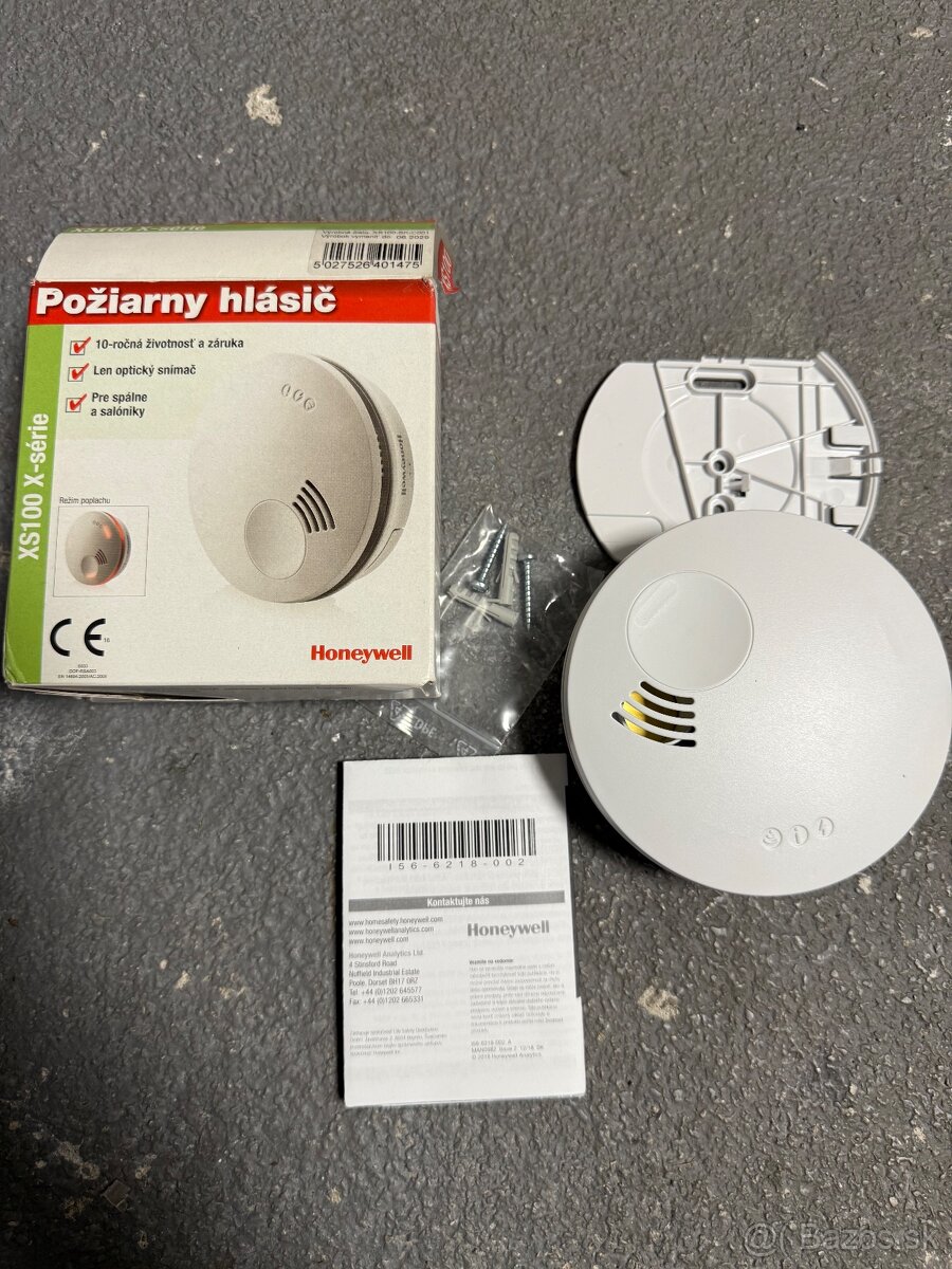 Poziarny hlasic Honeywell XS100