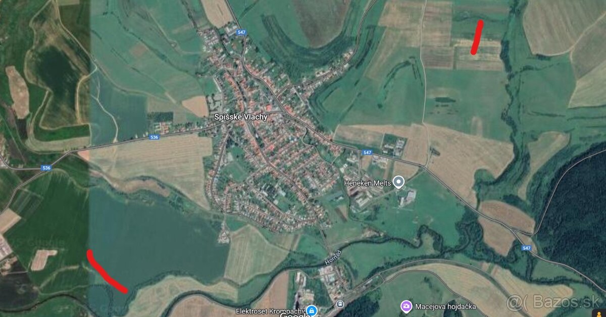 Spišské Vlachy - orná pôda, 0,2ha