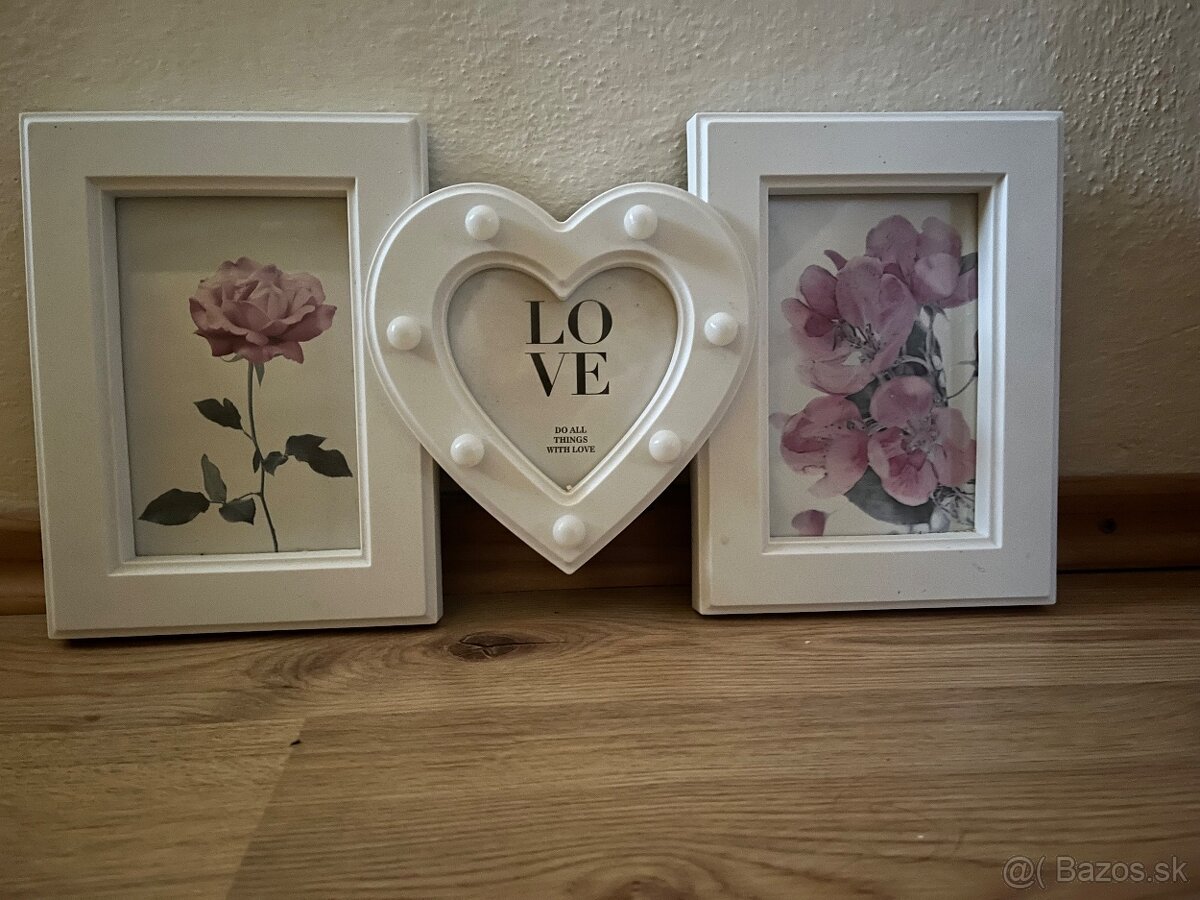 Foto rámik - darček- svadobná výzdoba