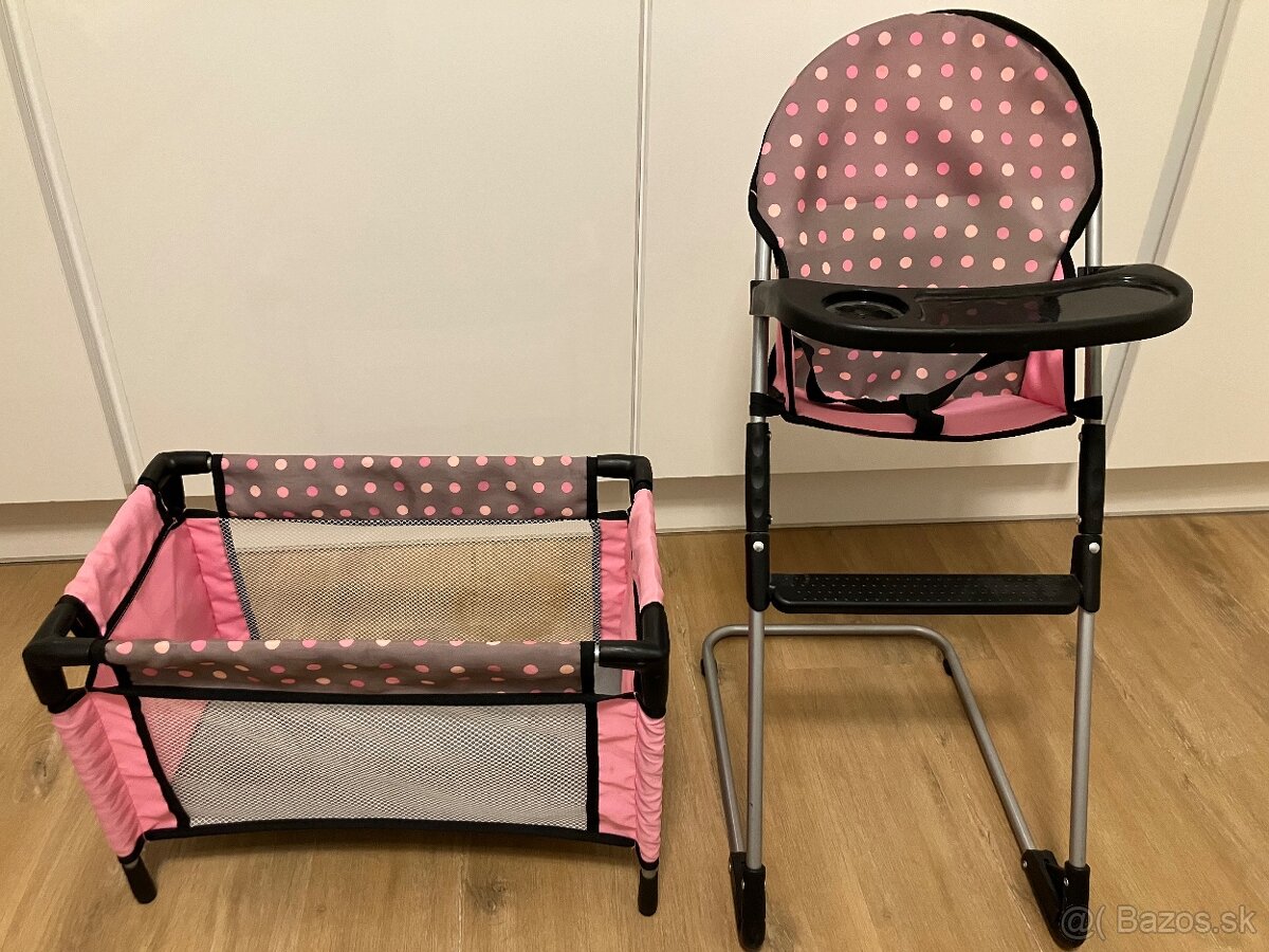 Postielka a stolicka pre babiky