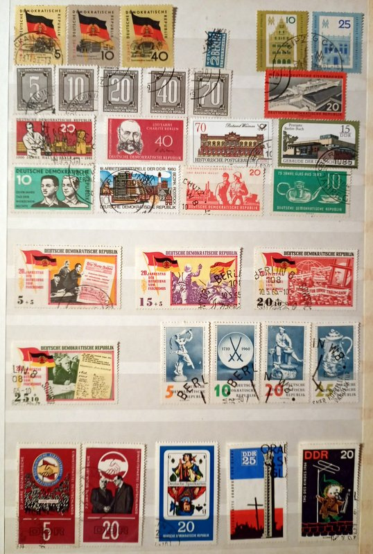 Predám poštové známky DDR