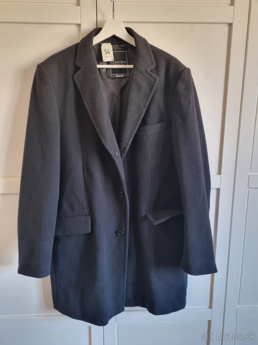 pánsky kabát, veľkosť 54