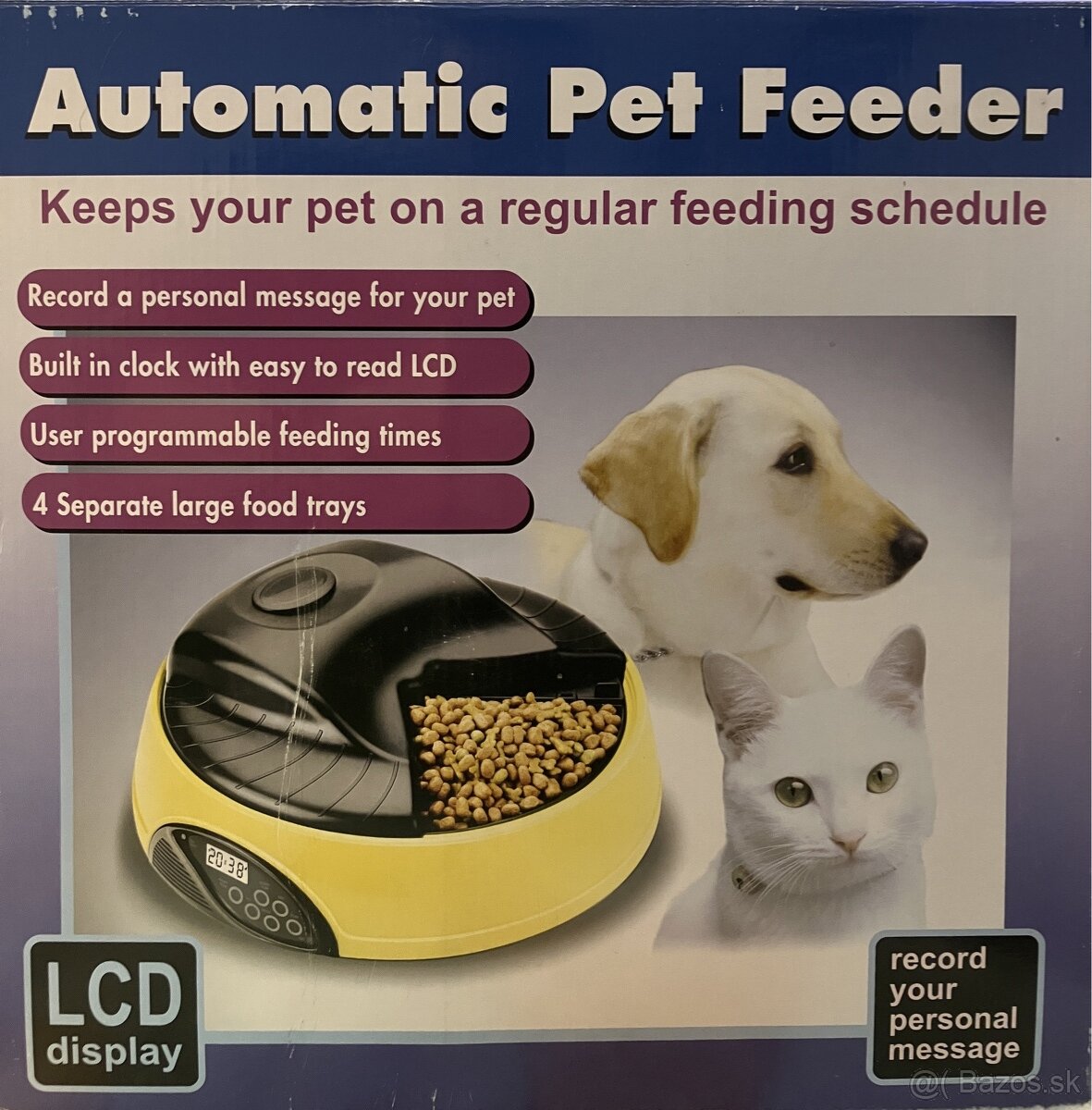 Automatické krmitko pre zvieratá