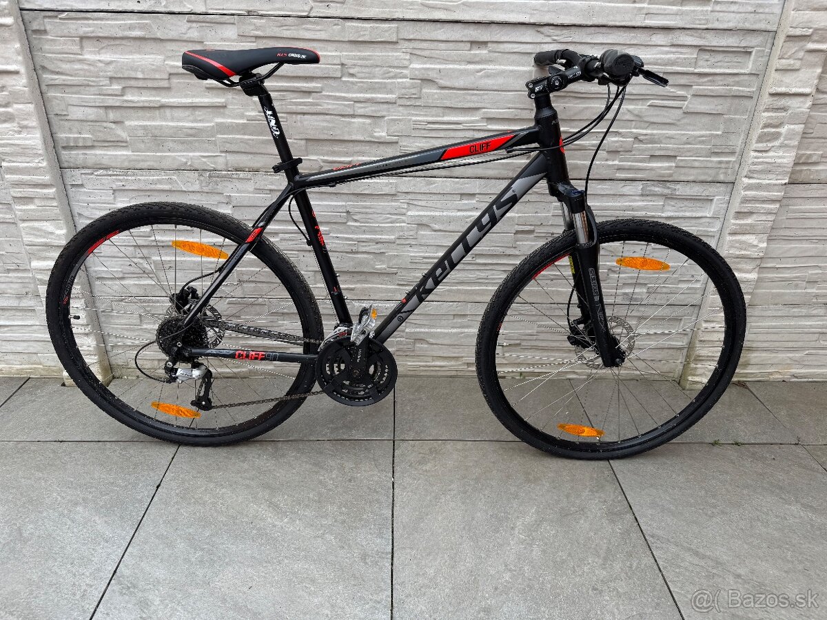 Predám Kellys Cliff 90 Black / Red Veľkosť ramu 530mm
