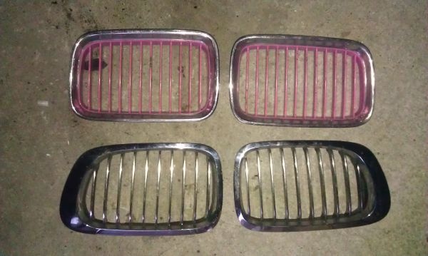 bmw e36 e46 grill maska mriezky do masky