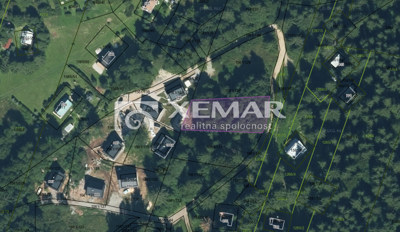 Predaj: Stavebný pozemok 1097 m2 – Krpáčovo, okr. Brezno