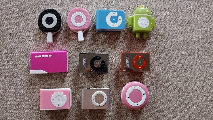 MP3 prehrávače