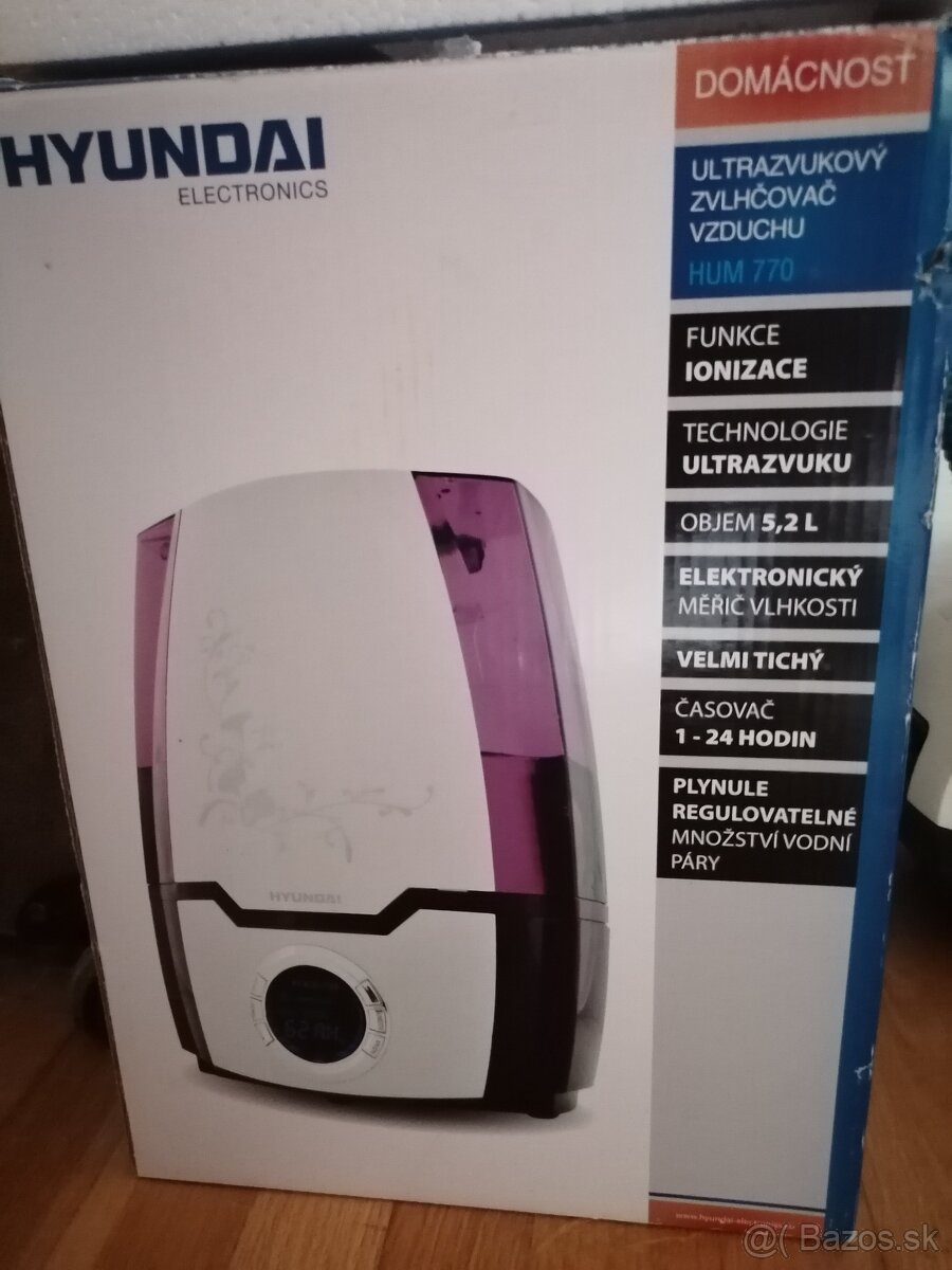 Zvlhčovač hyundai hum 770