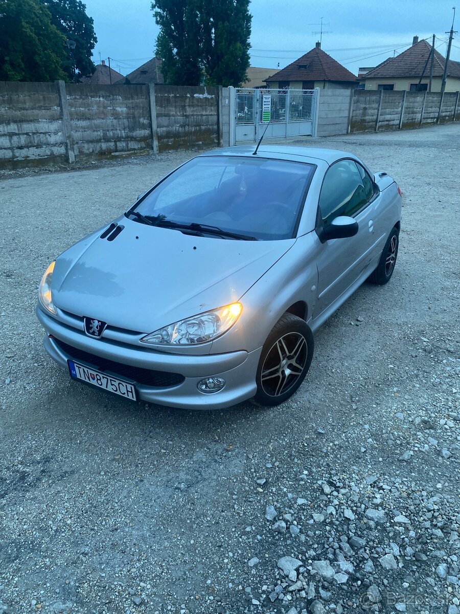 Peugeot 206cc 1.6 16v 80kw.