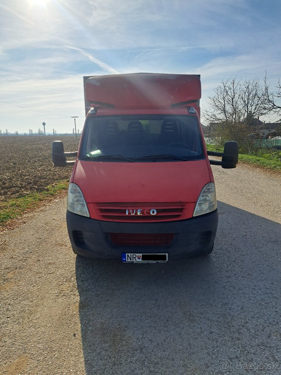 IVECO DAILY 35S12 PLACHOTOVA NADSTAVBA