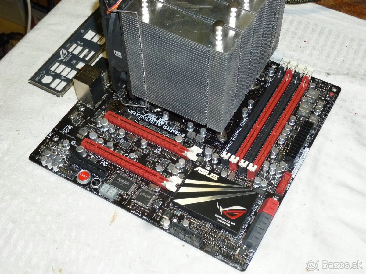 Základná doska ASUS MAXIMUS IV GENE-Z + Intel Core i5-2500