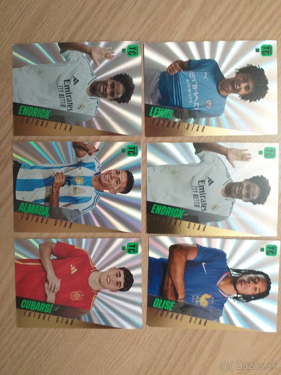 Predame futbalove karticky...