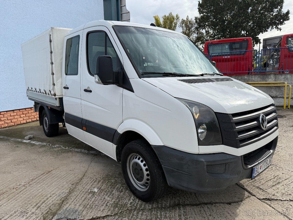 Volkswagen Crafter Doka 2015 2.0TDI 7miest odpočet DPH