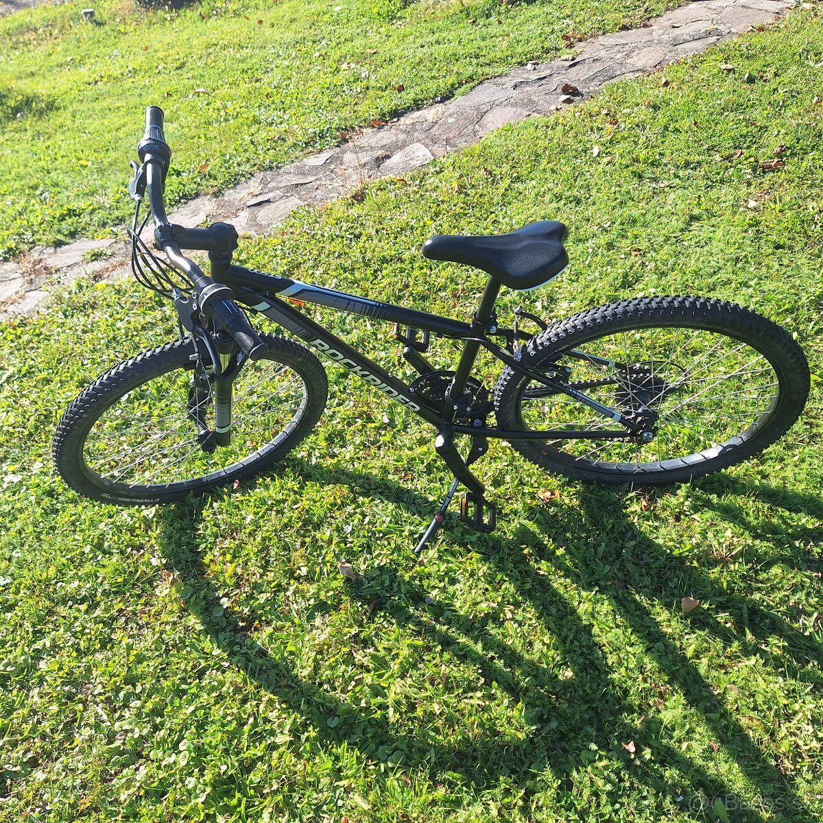Horský detský odpruẓ̌ený bicykel Rockrider ST500