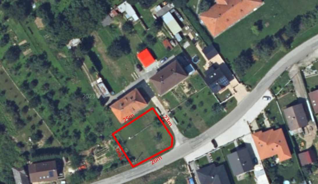 Stavebný pozemok Trenčianske Bohuslavice