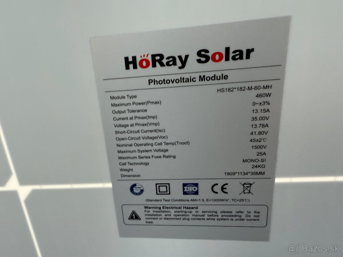 Fotovoltaické panely