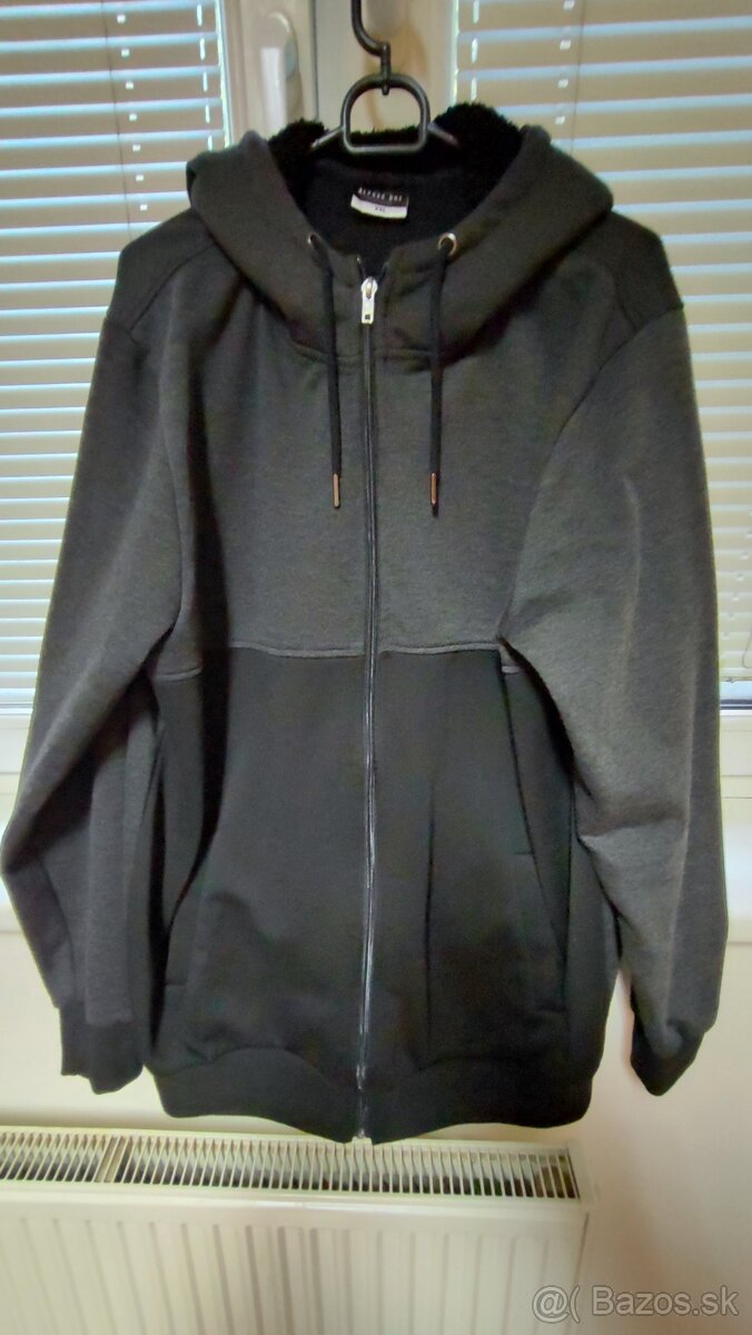 Zateplená mikina XXL
