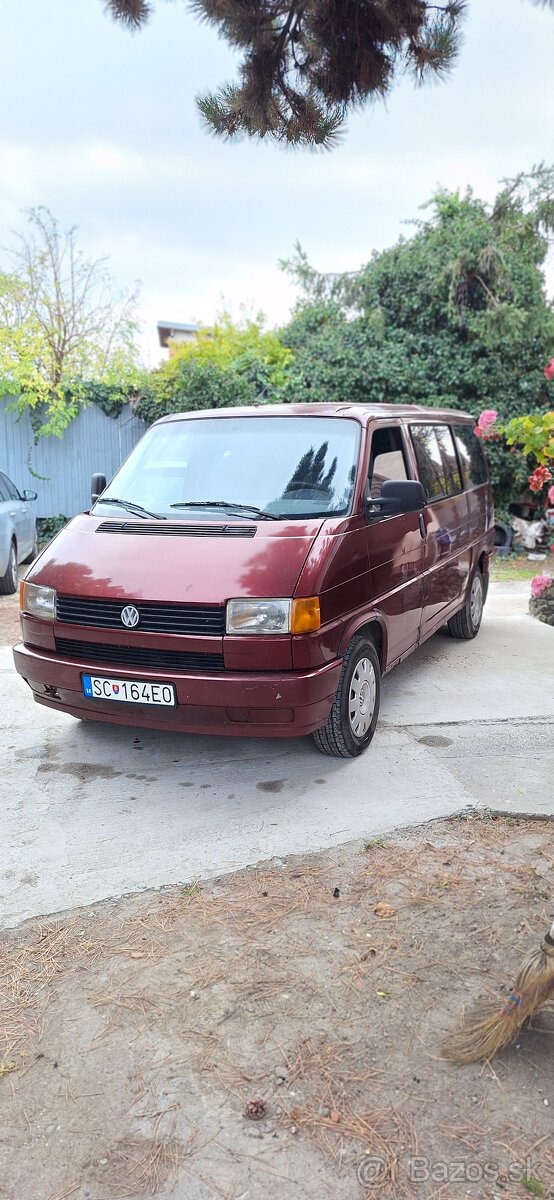 T4, Wolkswagen  multivan2,4, caravela 2.4  7miest