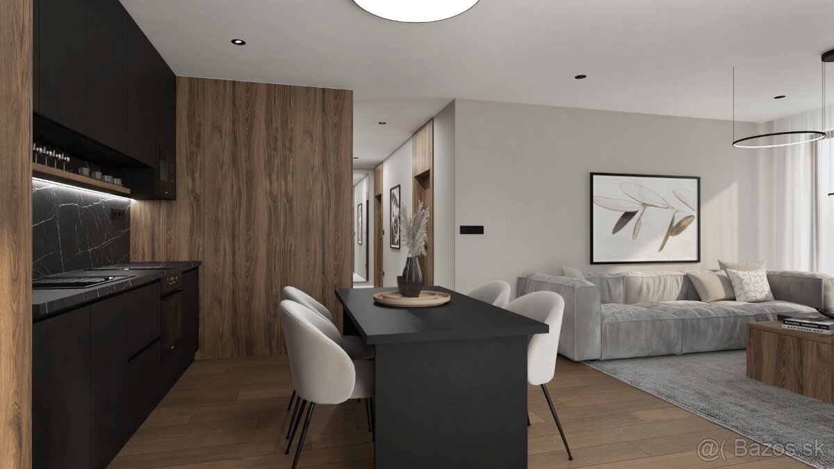 3-izbový byt,D 22 ,APARTMÁNY BOJNICE - APARTMÁNY POD ZÁMKOM