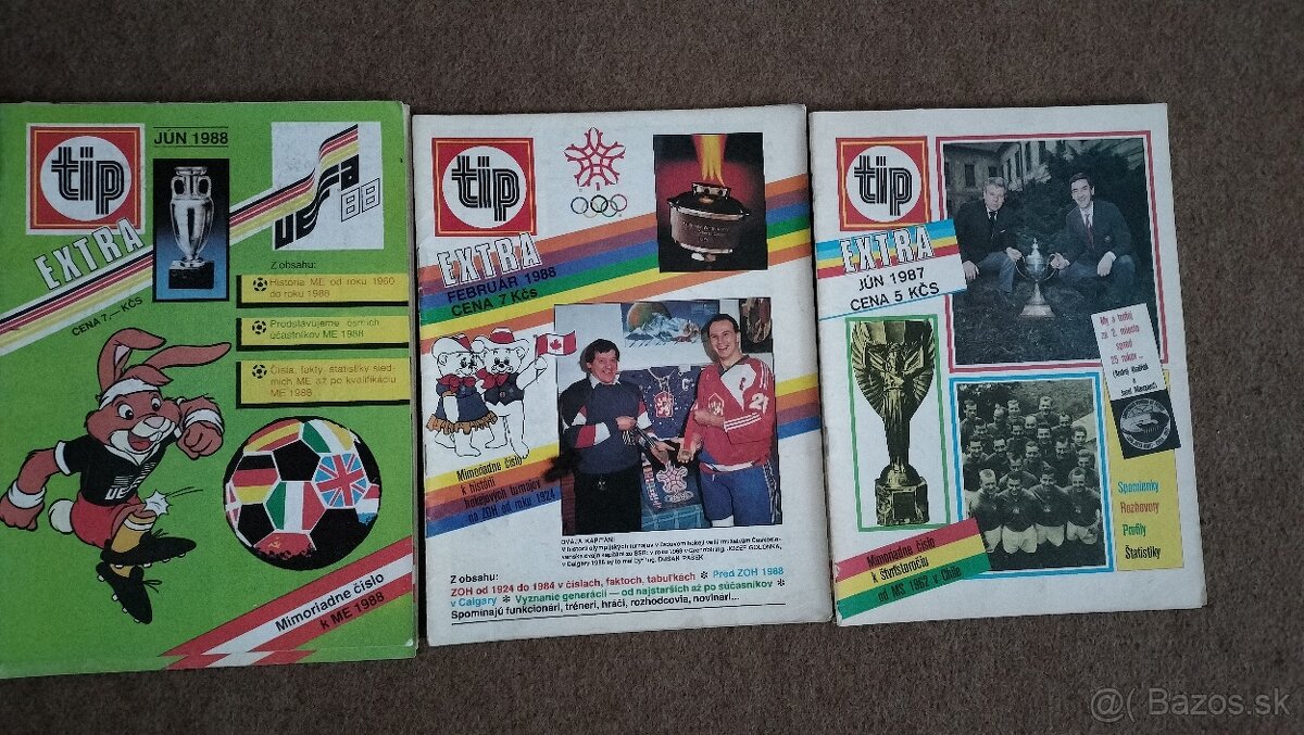 Predám športový časopis TIP EXTRA