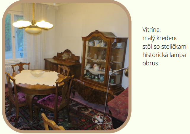 ORECHOVÁ JEDÁLEŇ N Á B Y T O K S H I S T Ó R I O U