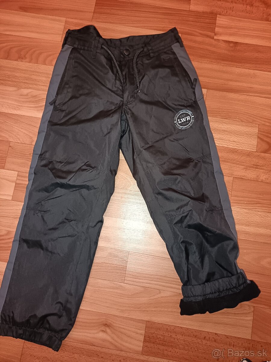Zateplené nohavice 116/122