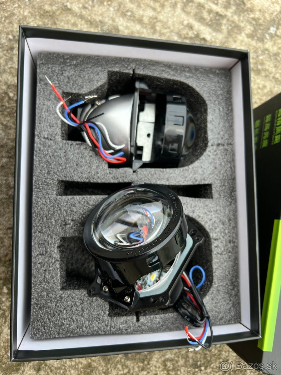 Bi-LED projektory A3 max 50W 6000k