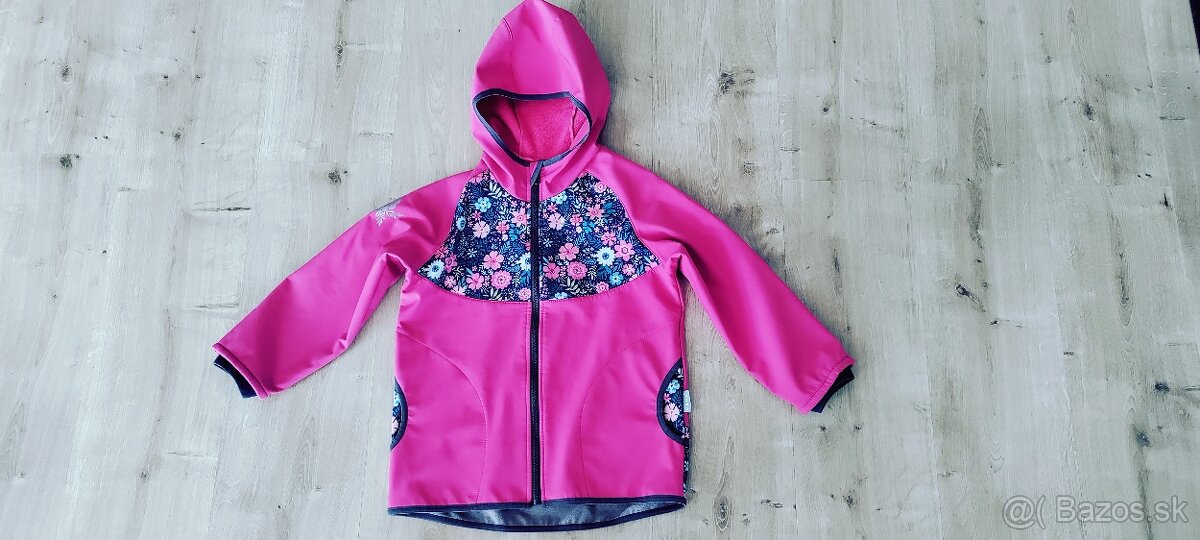 Unuo detská softshellová bunda s fleecom