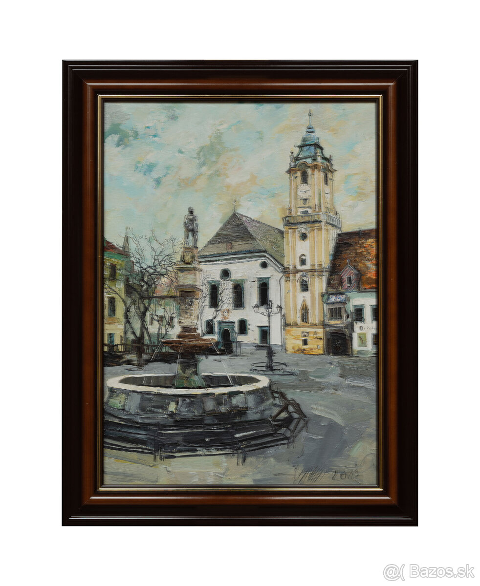 Ľudovít Szkukálek - Bratislava, Hlavné námestie