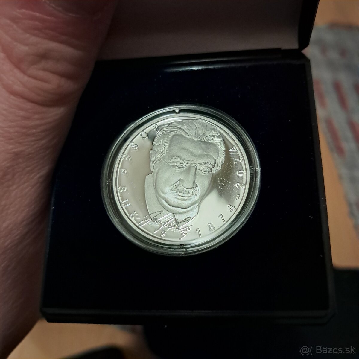 Investičná strieborná minca Josef Suk