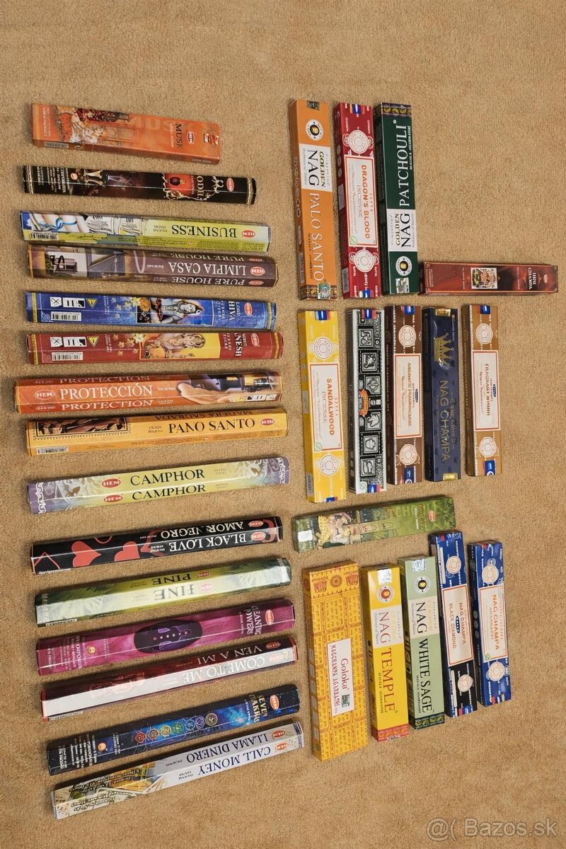 predam vonne tyčinky