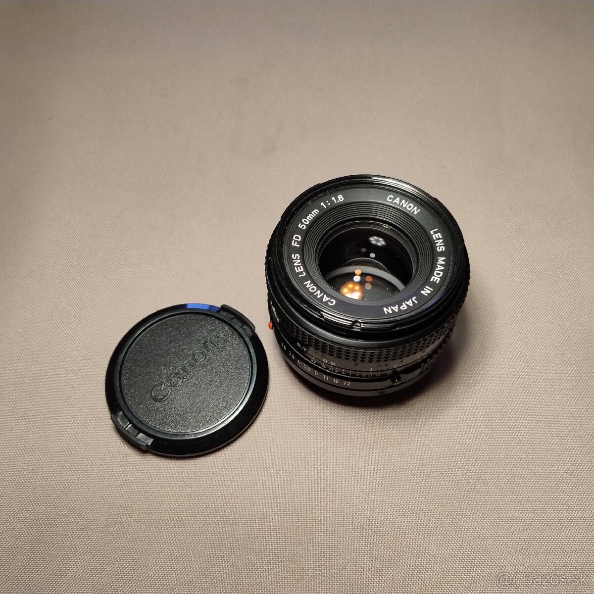 Canon FD 50mm 1.8 - Perfektný stav