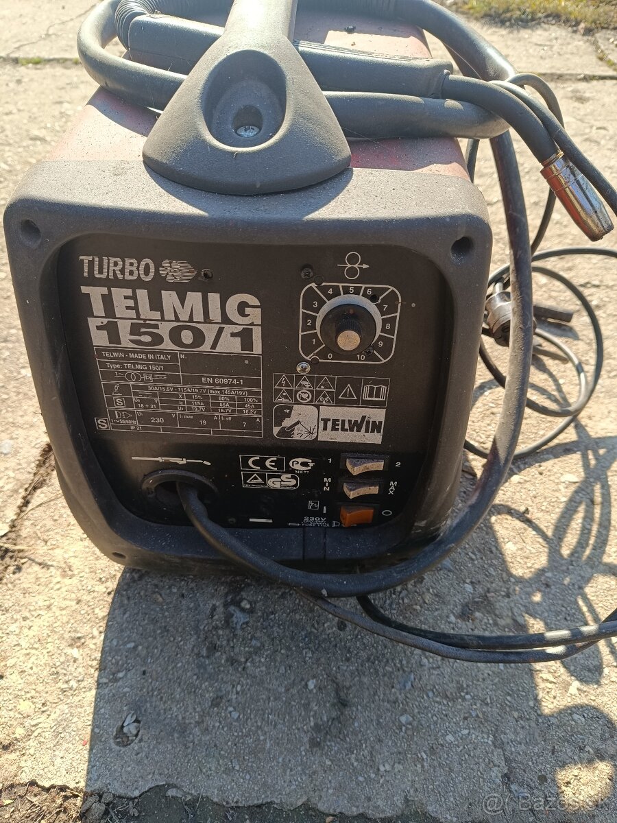 Zváračka CO2, Telmig 150/1 turbo