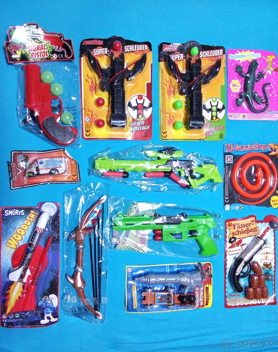 Originálne hračky - 2,60 euro kus