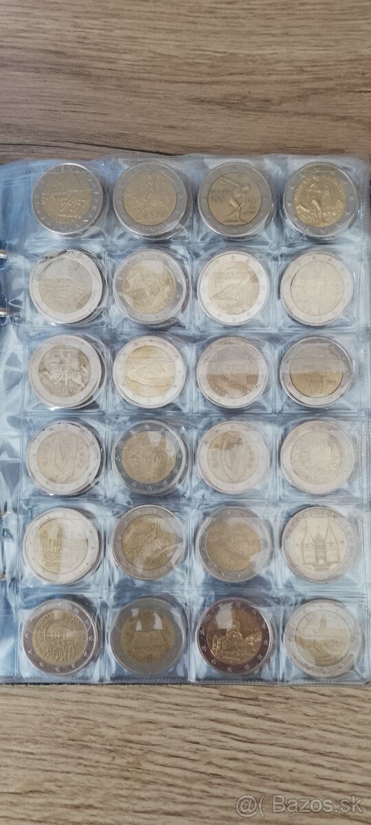 Predám pamätne 2 euro mince