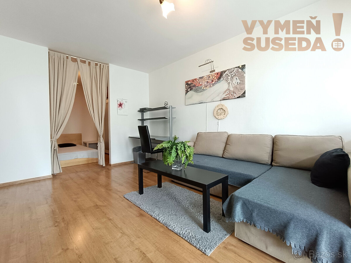 VYMEŇ SUSEDA  – ponúka na prenájom 2 izbový byt na Medenej u