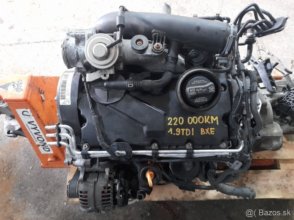 Motor 1.9TDI 77KW BJB BKC BXE