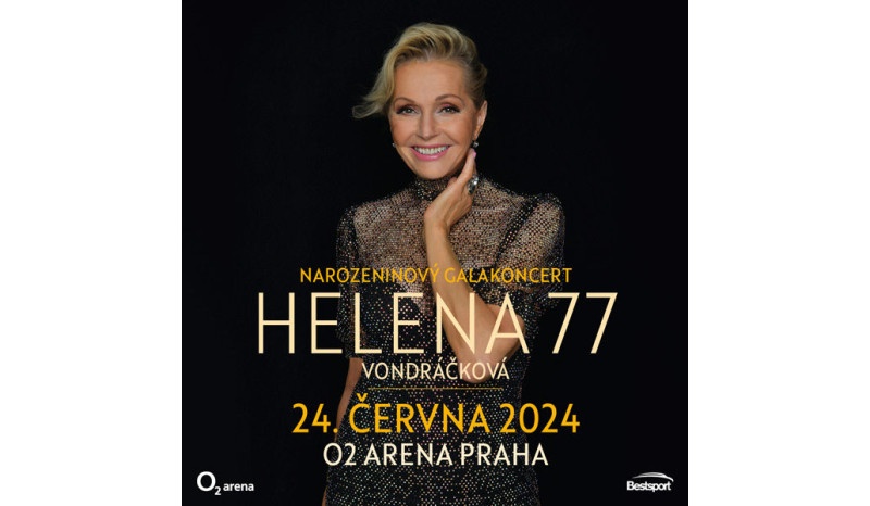 Helena Vondráčková 77 v O2 aréne Praha
