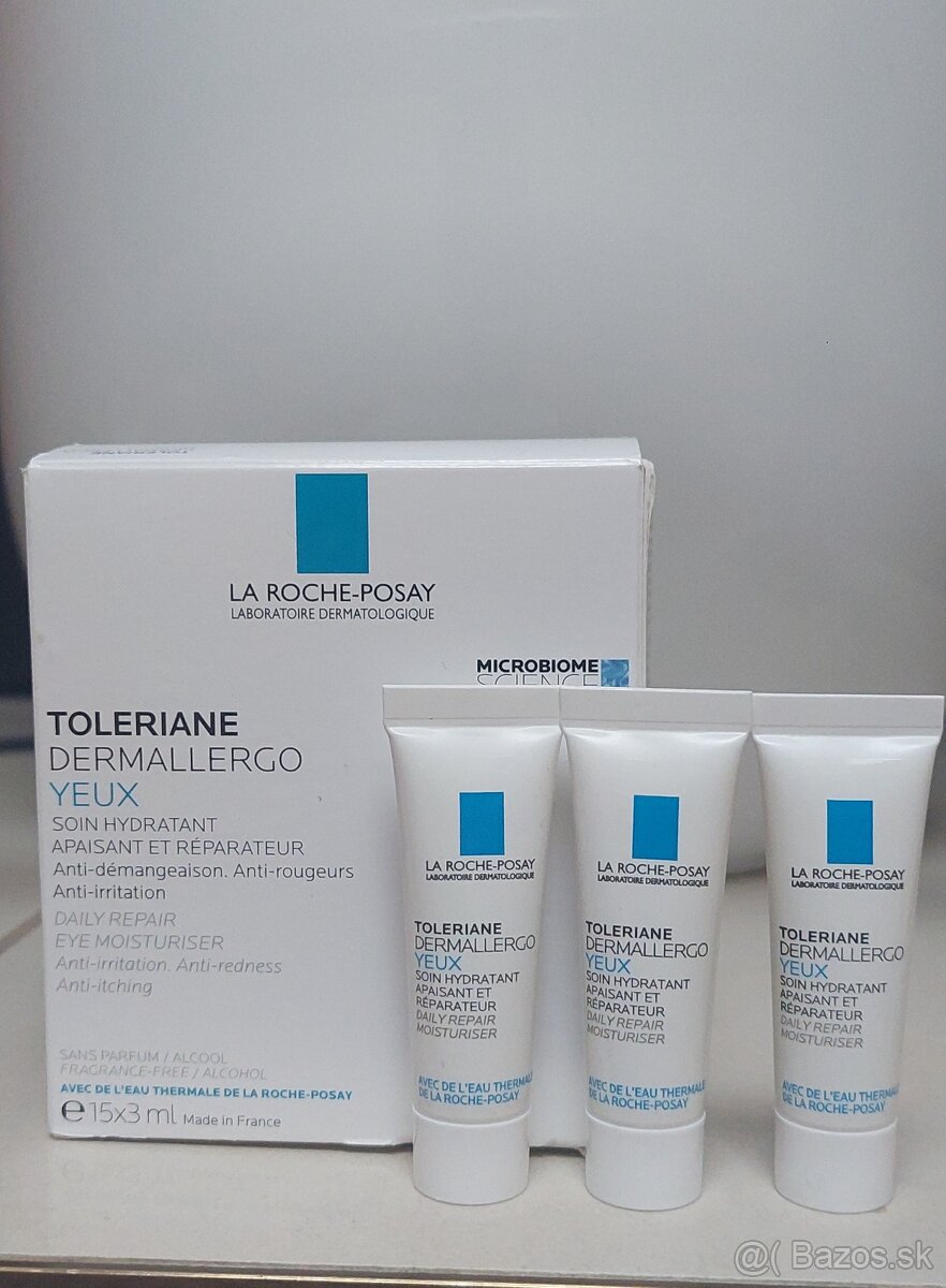 predam nove vzorky kremov La Roche Posay a CeraVe