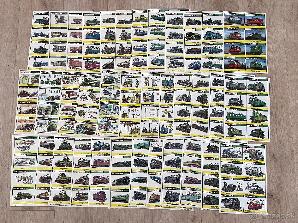 329 strán Atlas ABC (Nerozstrihané)