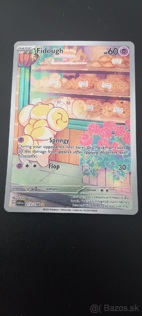 Pokémon karta Fidough